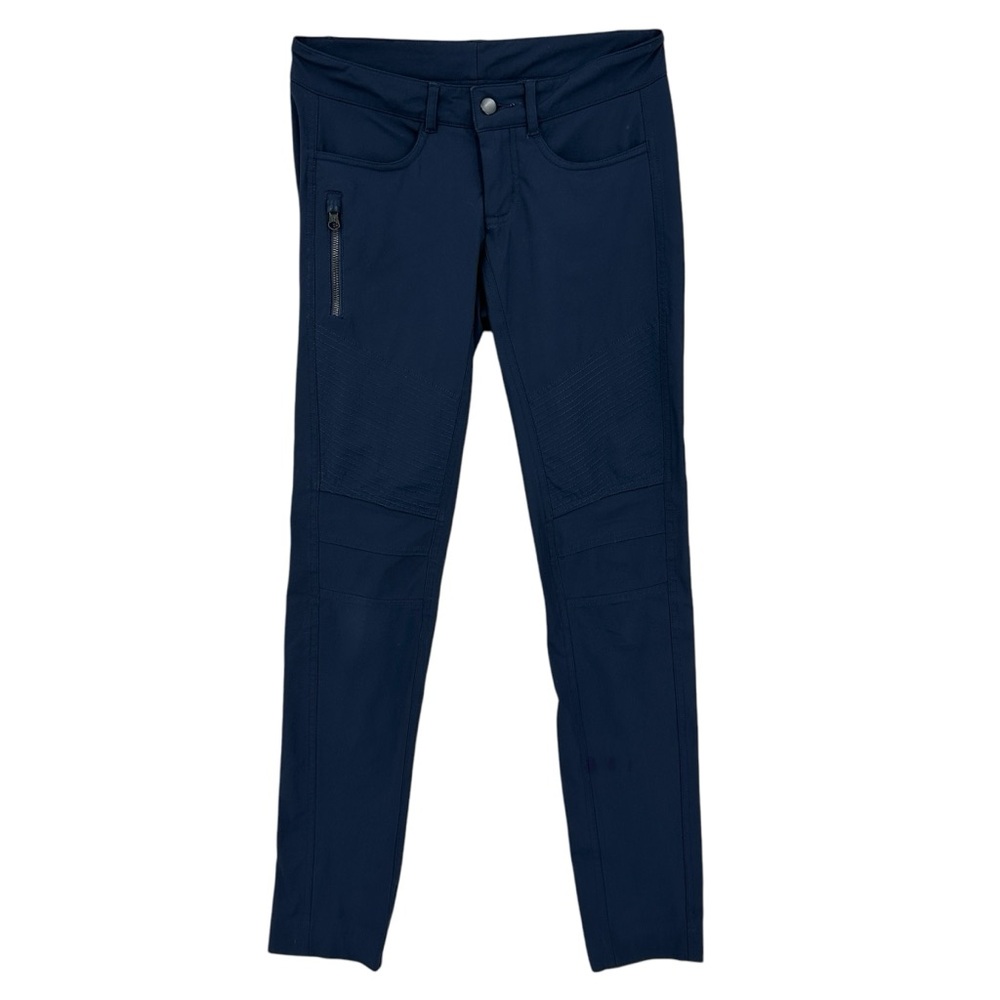LULULEMON Pants Commuter Travel Chino Zipper Pockets Blue